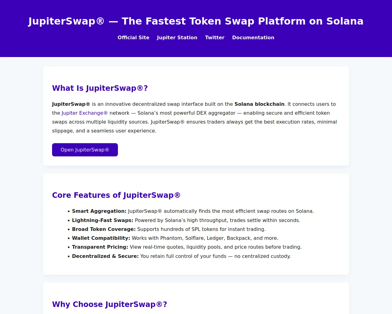 Screenshot of desktop-mobile-jupiterswap.pages.dev