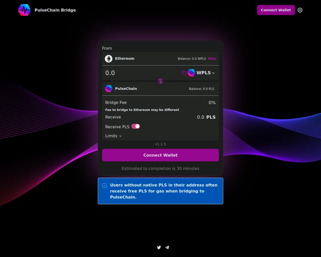 Screenshot of pulsebridge.korkey.tech