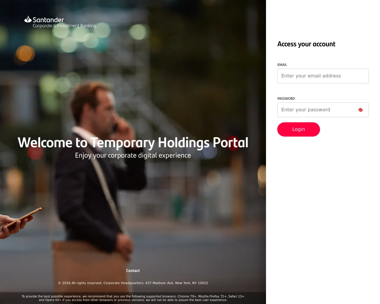 Screenshot of trustedfunds-portal.com