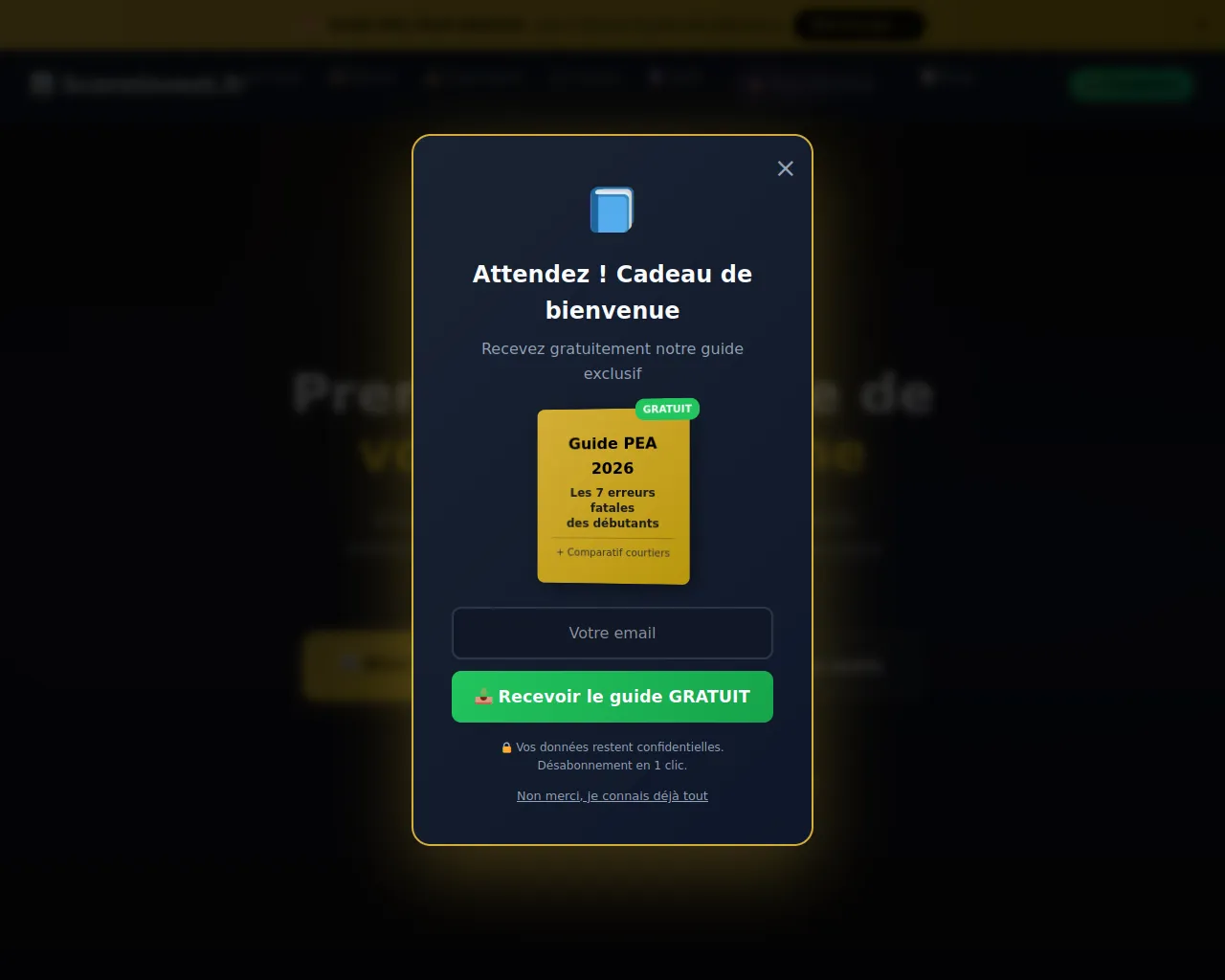 Screenshot of scoreinvest.fr