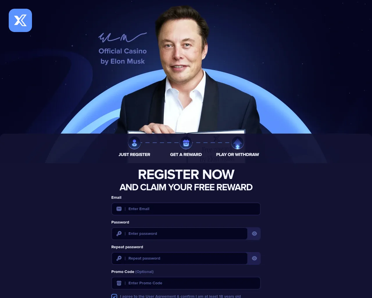 Screenshot of eloncas.org