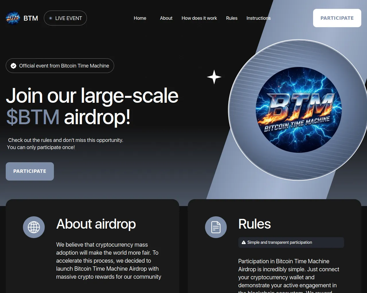 Stored capture of bitcointimemachine.lat