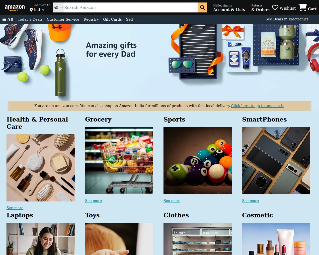 Screenshot of amazon-clone-eta-bice.vercel.app