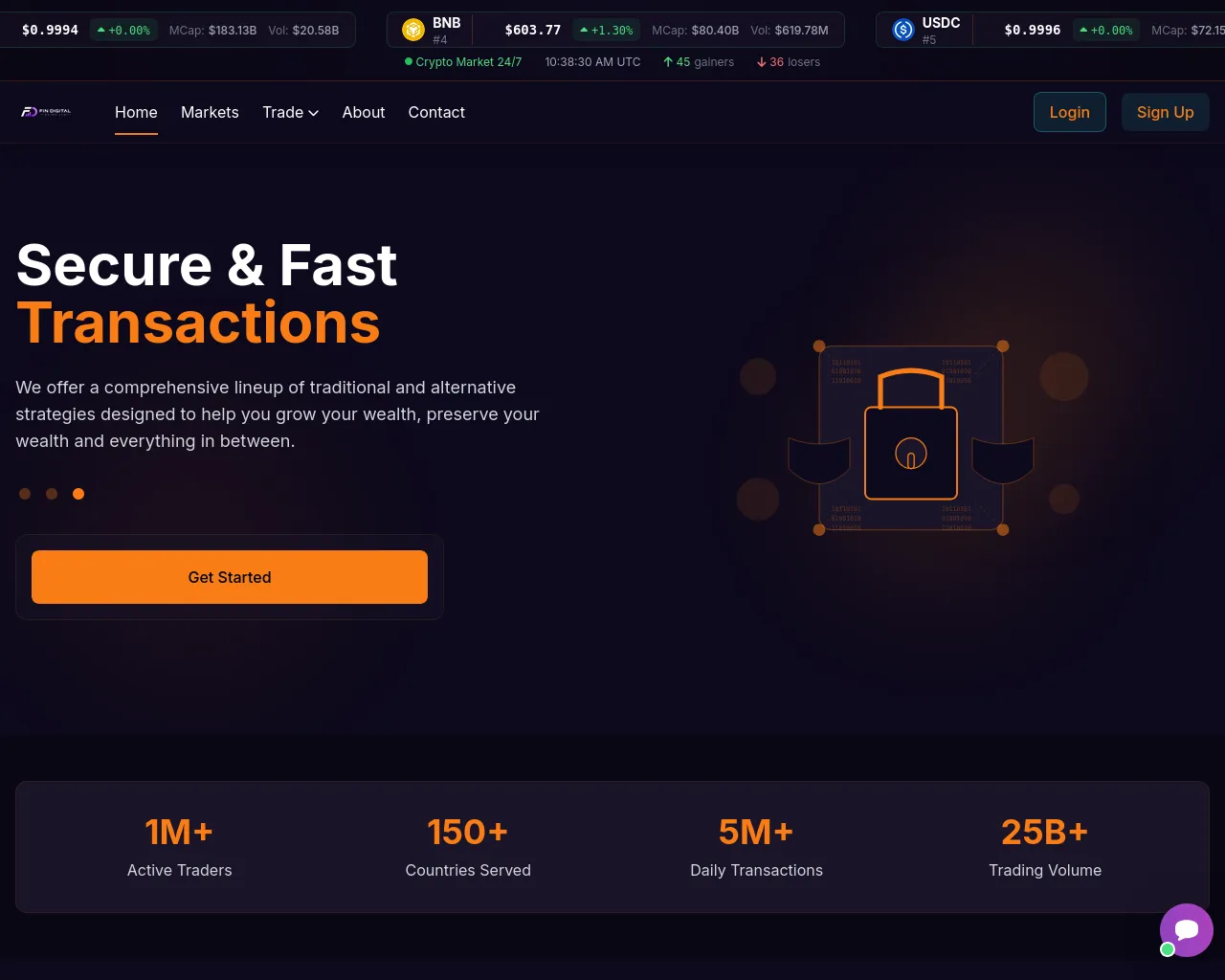 Screenshot of findigitalbkin.ltd