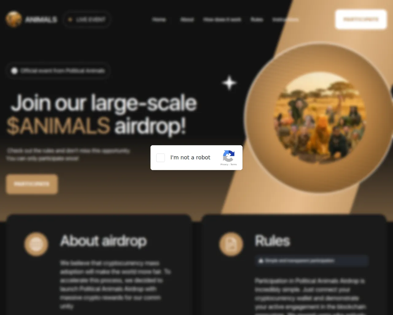Screenshot of animalssol.lat