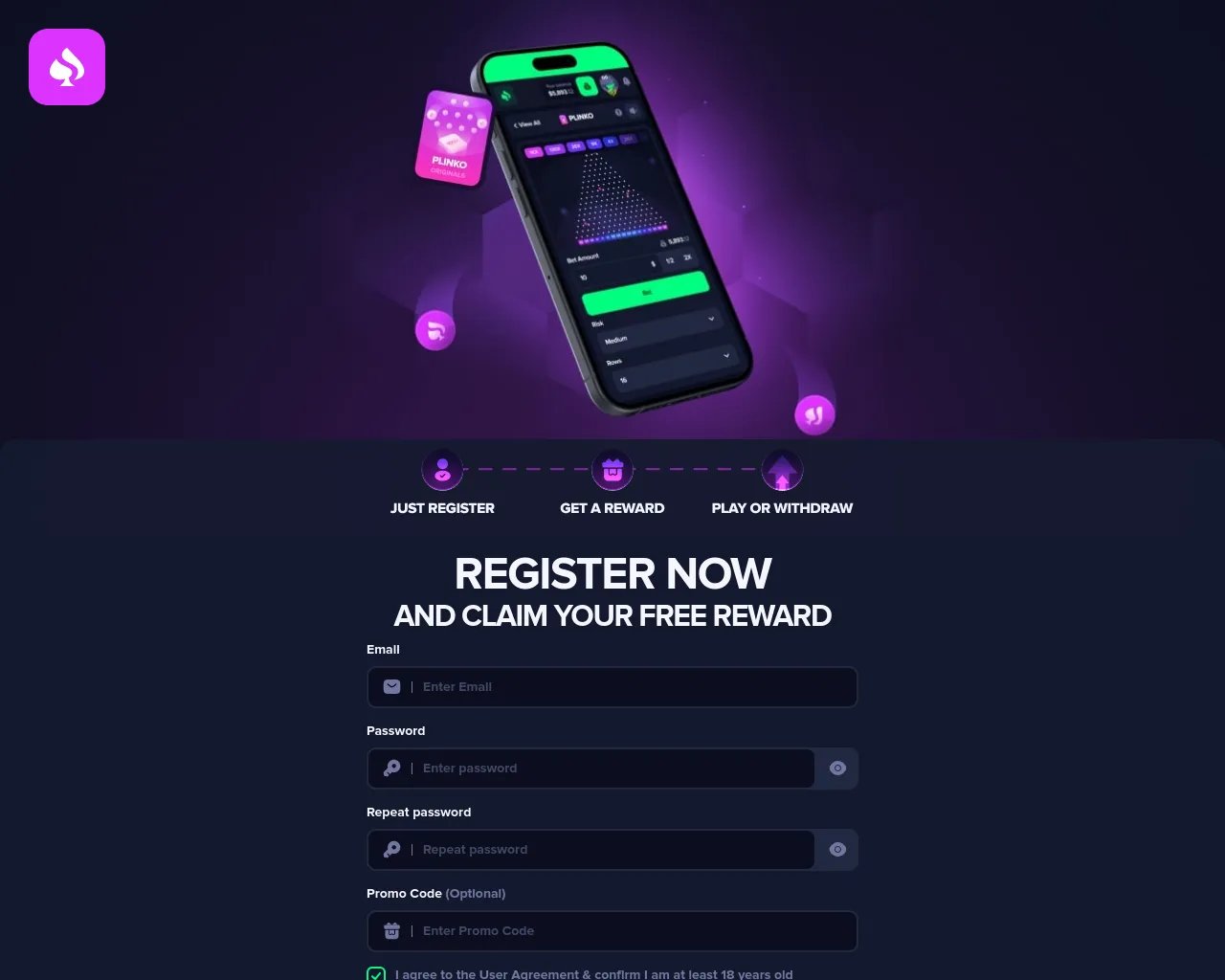 Screenshot of joinbruck.com