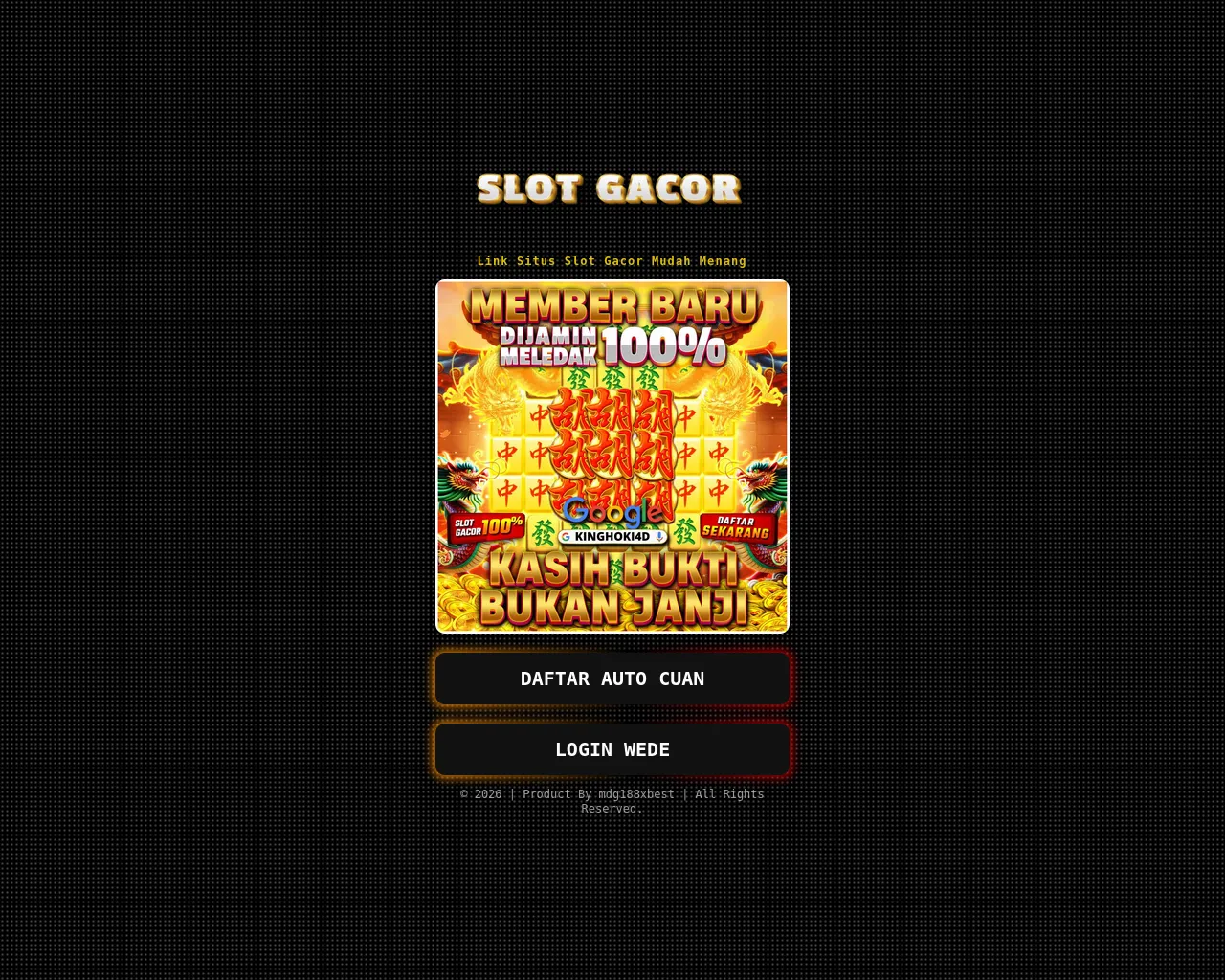 Screenshot of mdg188xbest.online