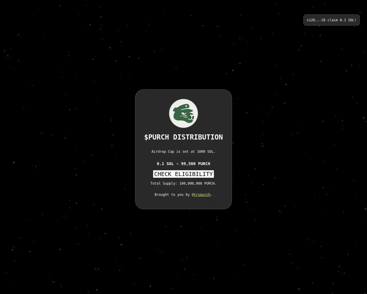 Screenshot of purch-allocation.xyz
