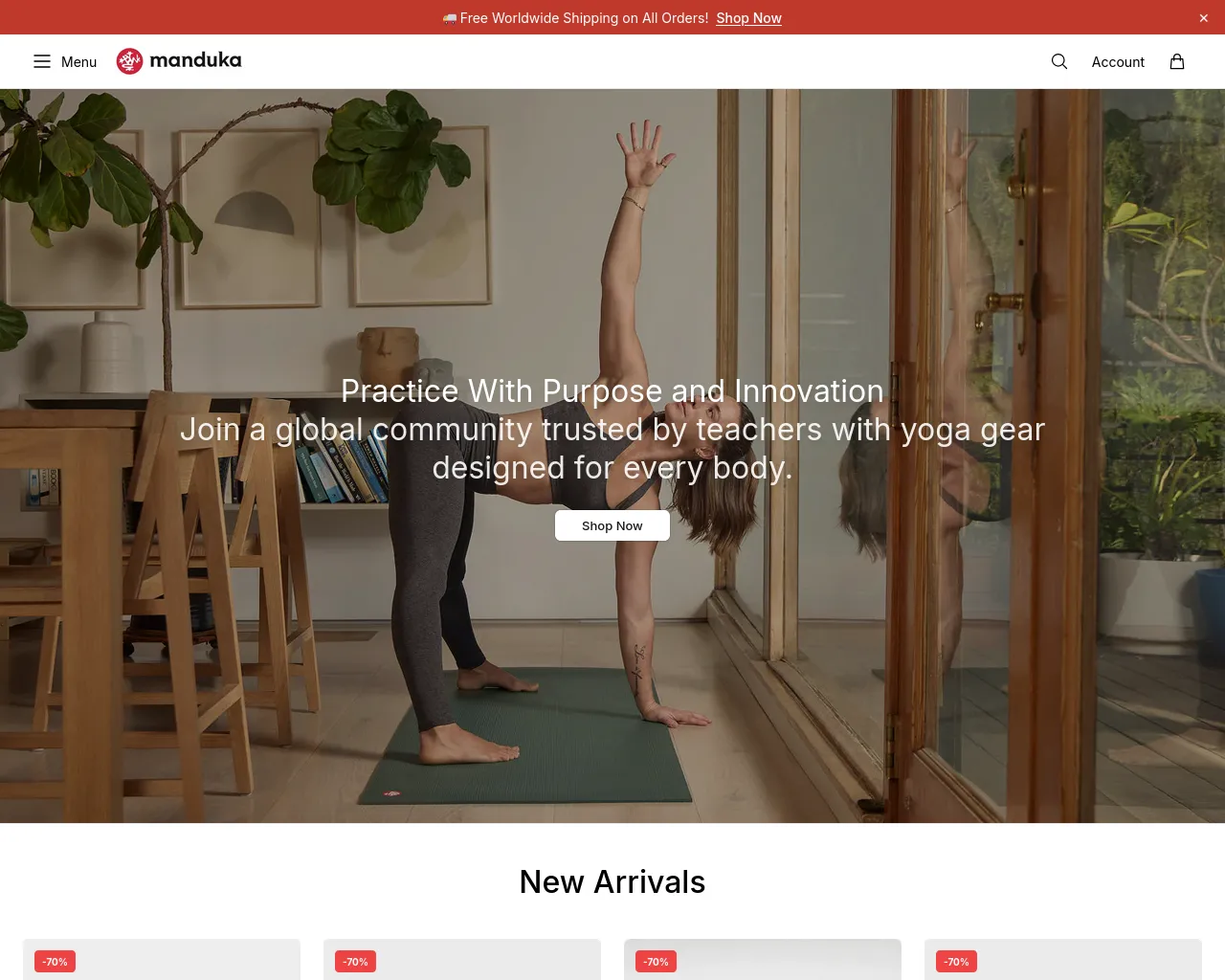 Screenshot of activemanduka.shop