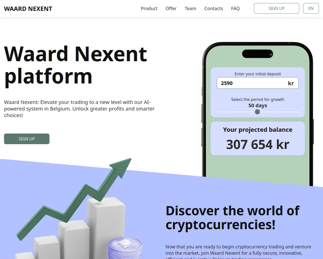 Screenshot of waard-nexent.com
