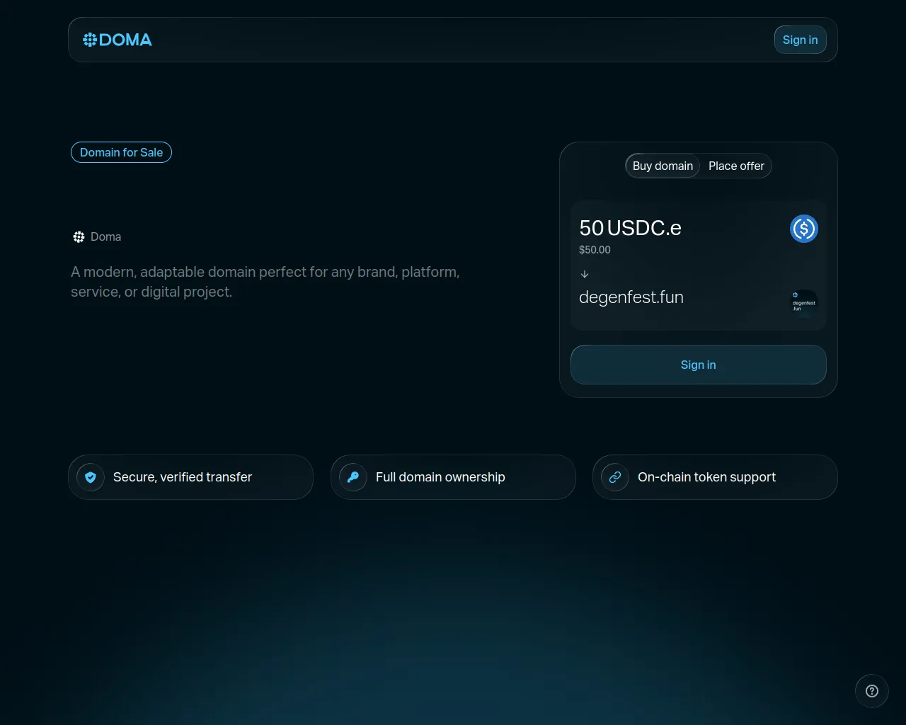 Screenshot of degenfest.fun