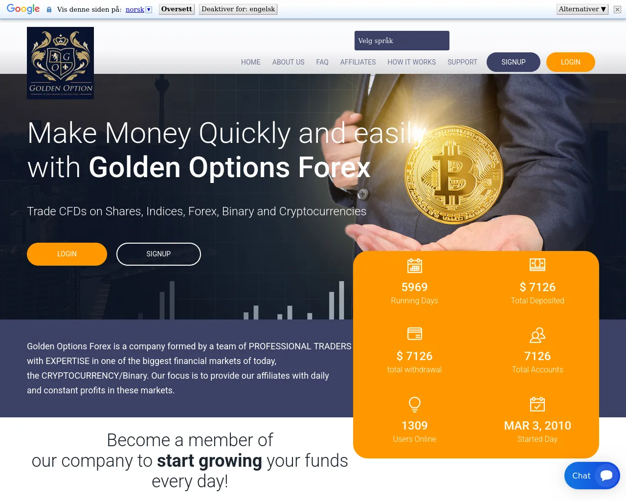 Screenshot of goldenoptionsfx.com