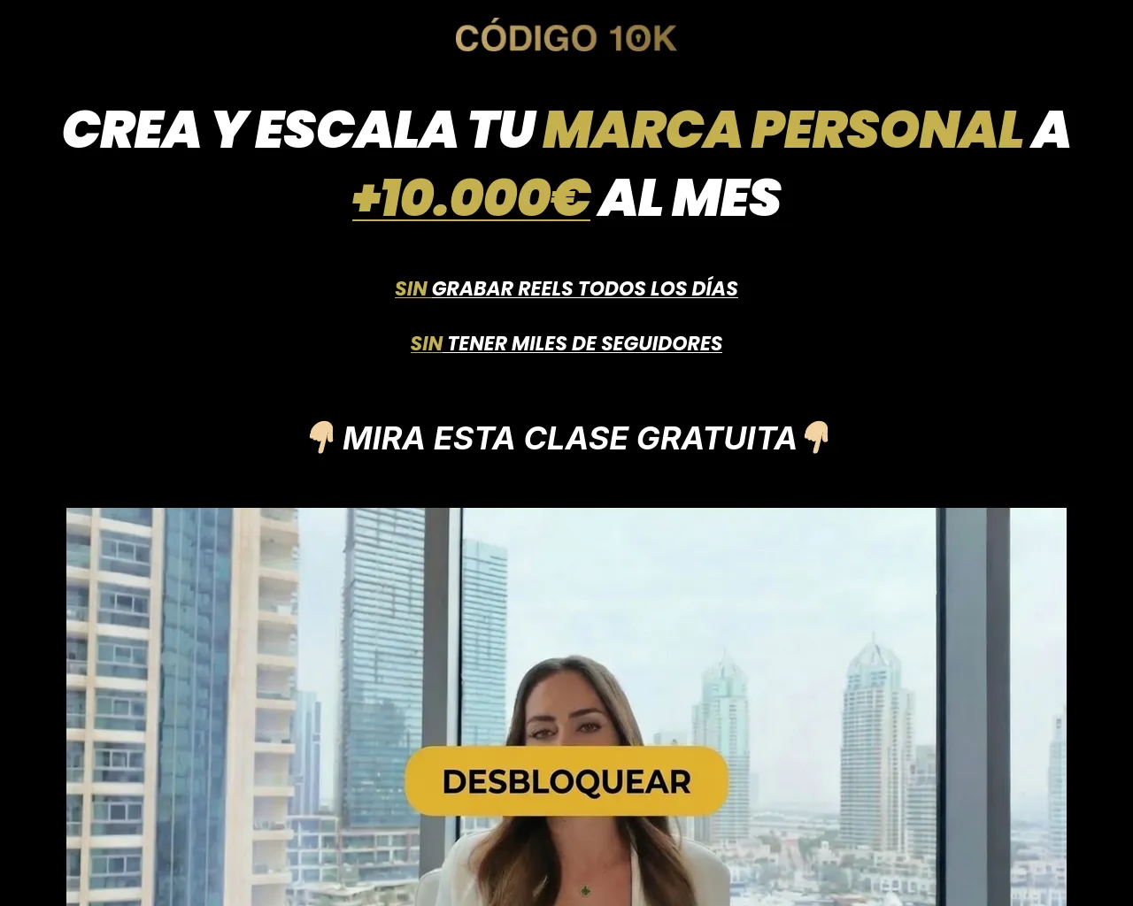 Screenshot of soycarlottasabina.com