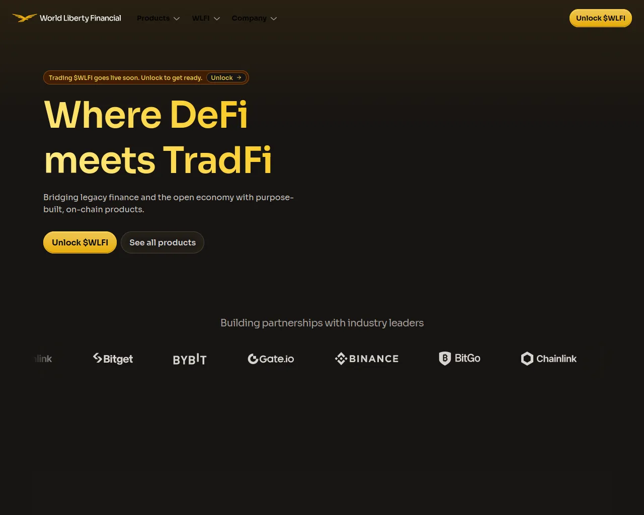Screenshot of worldlibertyfinacial.lol