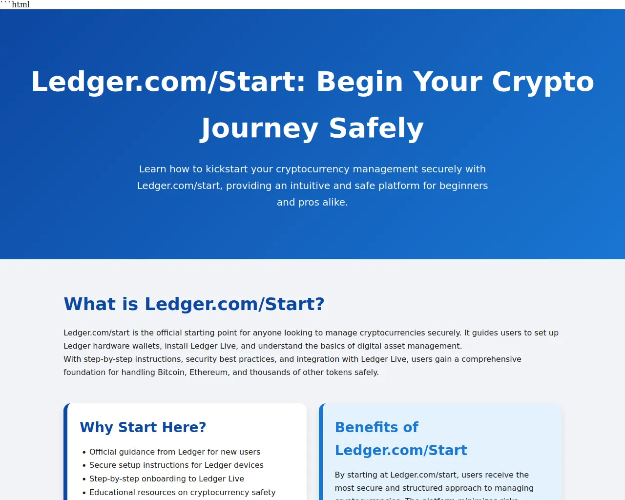 Screenshot of ledgercom-start-offical.pages.dev