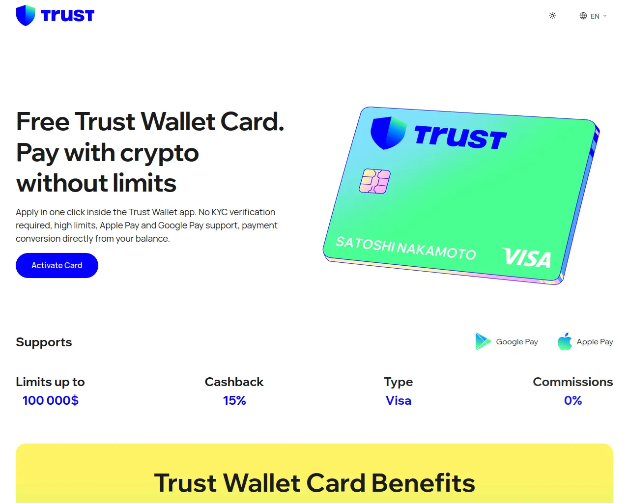 Screenshot of trust-products.live