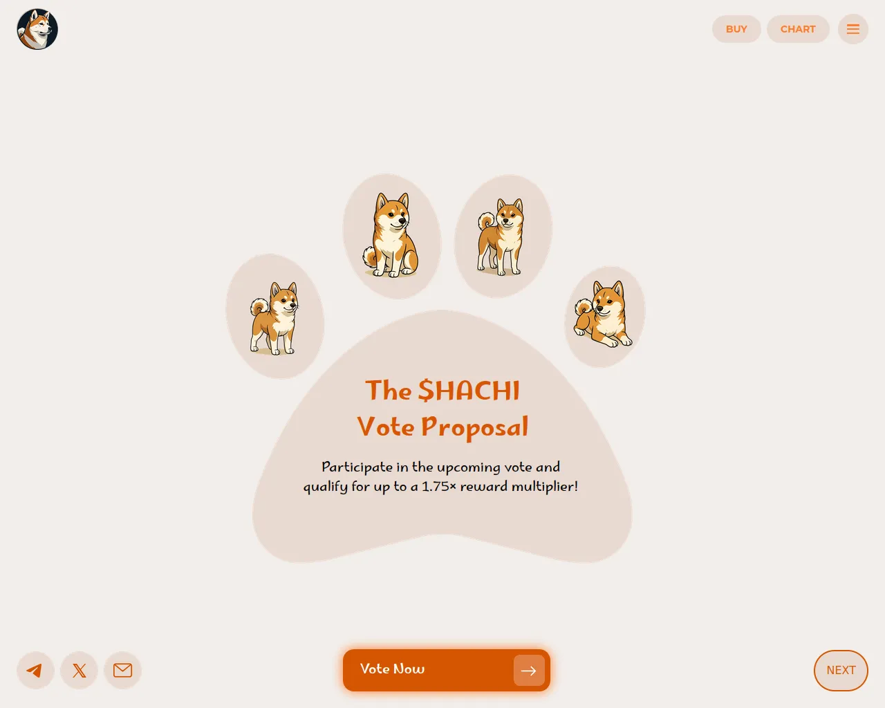 Screenshot of rewards-hachiko.com