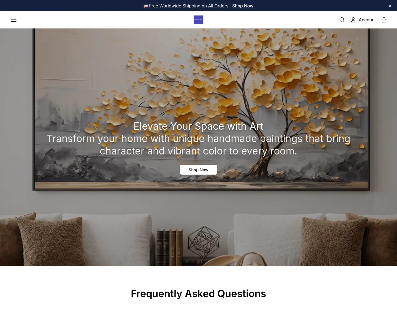 Screenshot of abmhome.shop