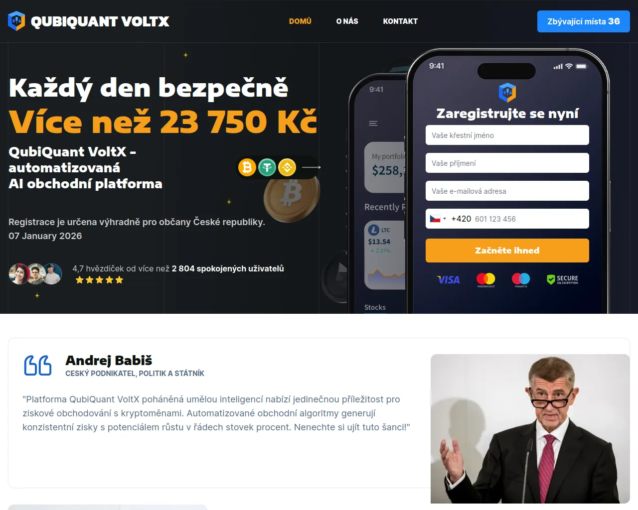 Screenshot of qubiquant-voltx.com