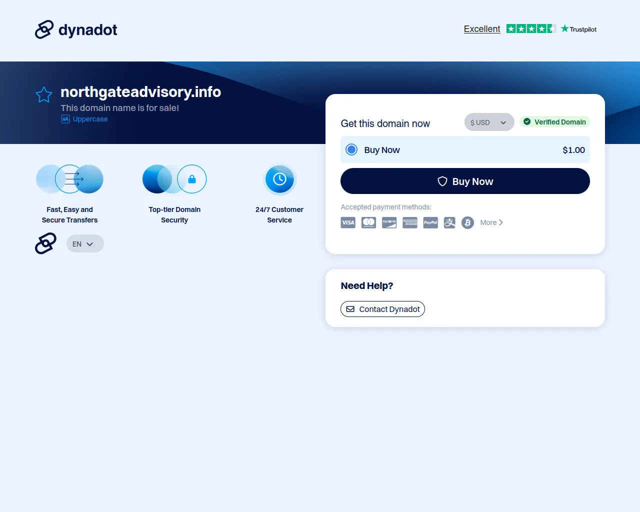 Screenshot of northgateadvisory.info