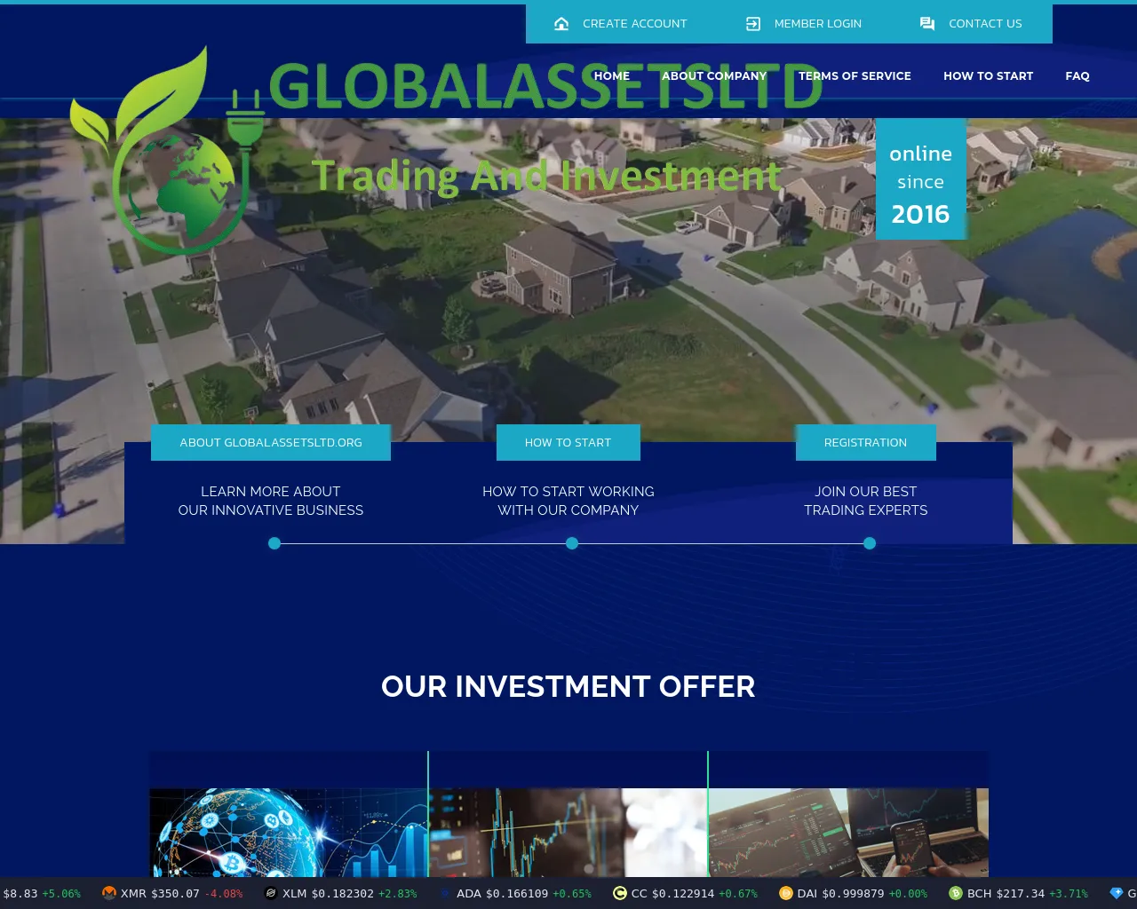 Screenshot of globalassetsltd.org