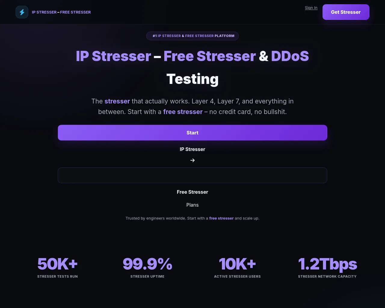 Screenshot of stresser.cfd