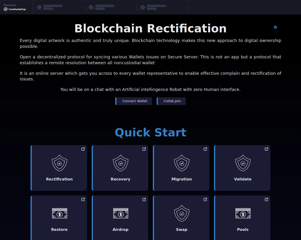 Screenshot of tmtnewwalnobar.pages.dev