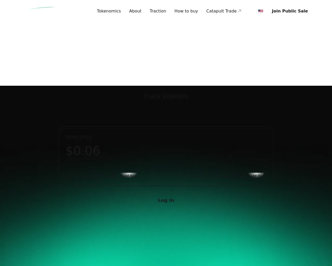 Screenshot of catapuit.xyz