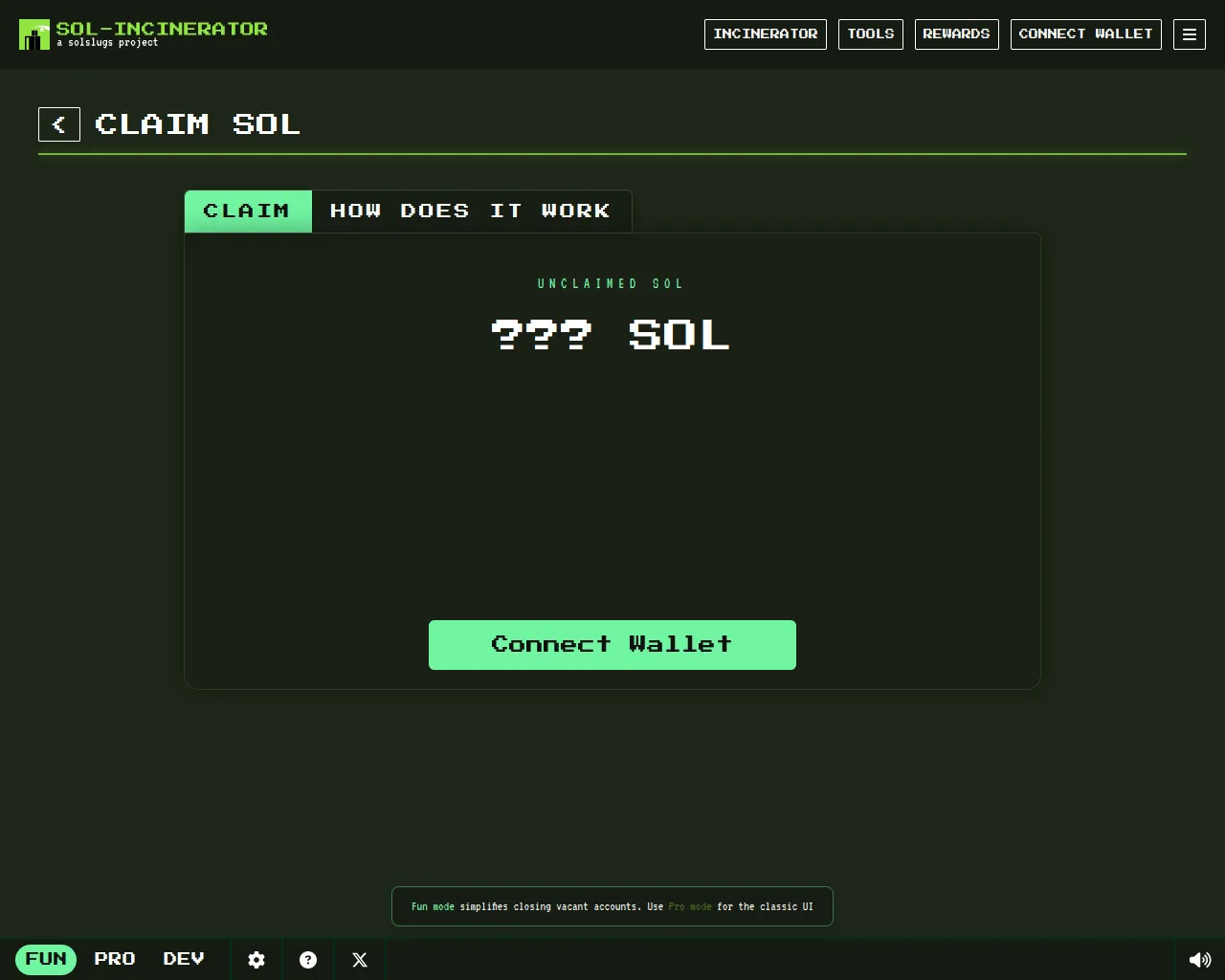 Screenshot of sol-icinerator.org