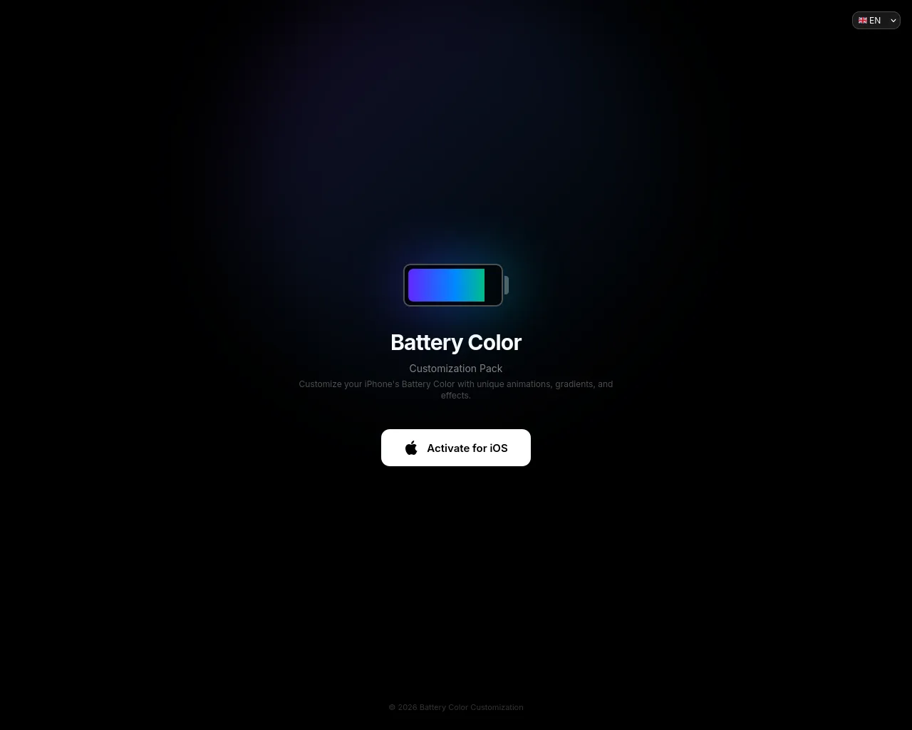 Screenshot of batterycolor.com