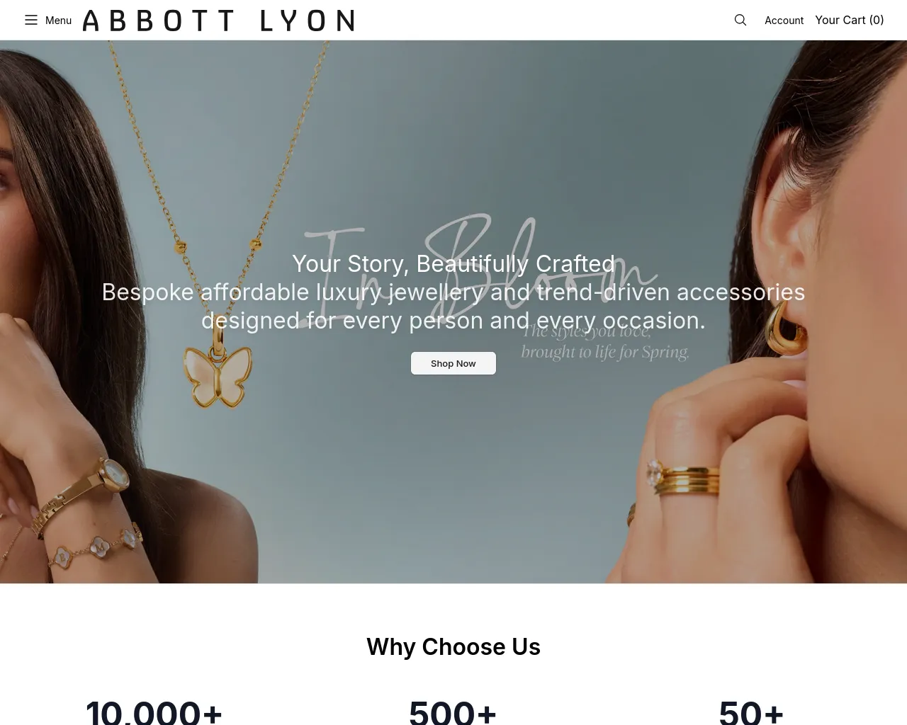 Screenshot of abbottlyonco.shop