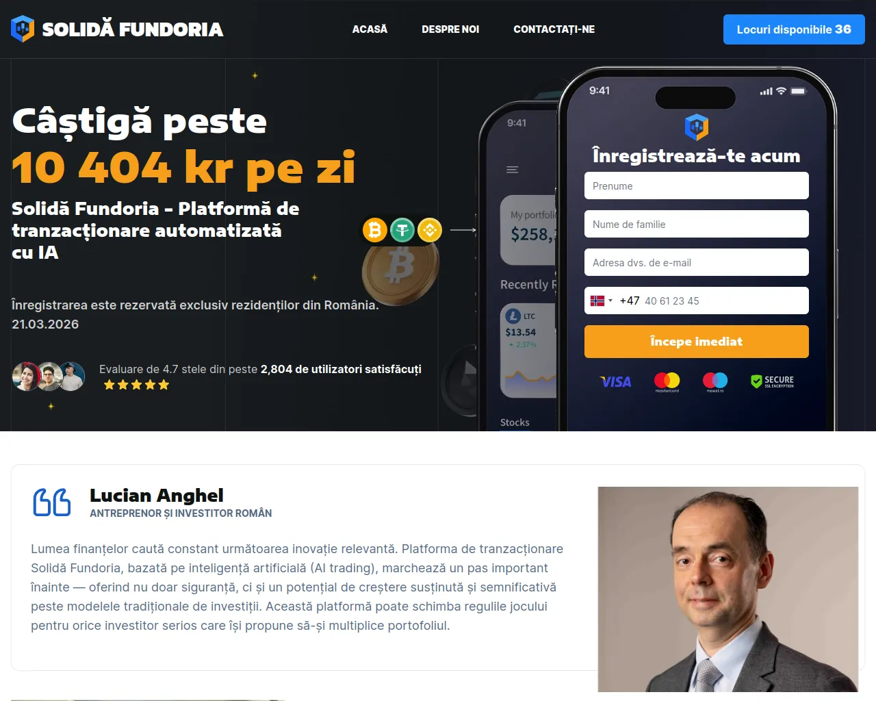 Screenshot of solida-fundoria.com