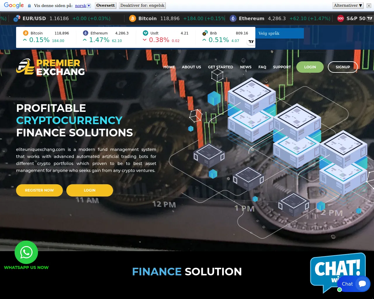 Screenshot of eliteuniquexchang.com