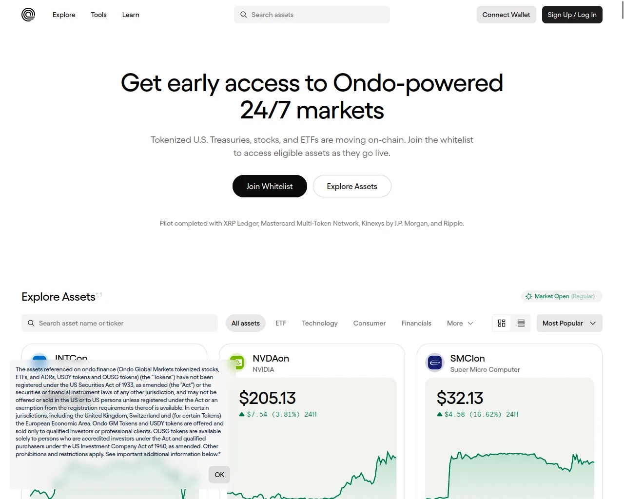 Screenshot of global-ondo.com