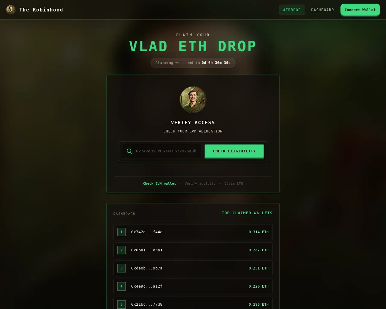 Screenshot of vlad.5a-evmcheck.lol
