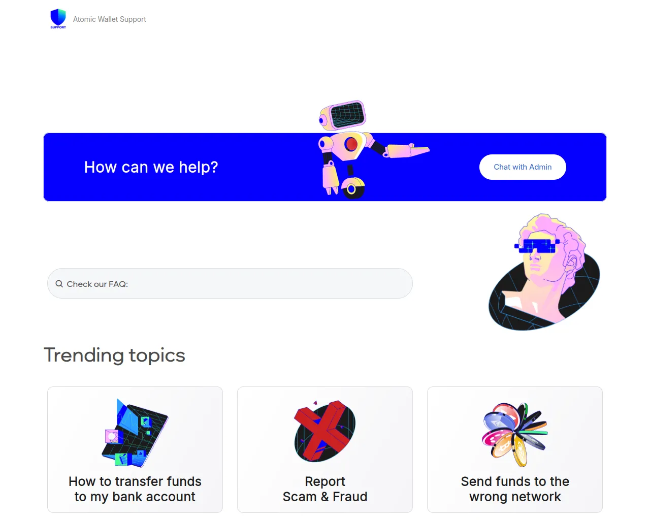 Screenshot of atomic-wallet-helpcentre.com