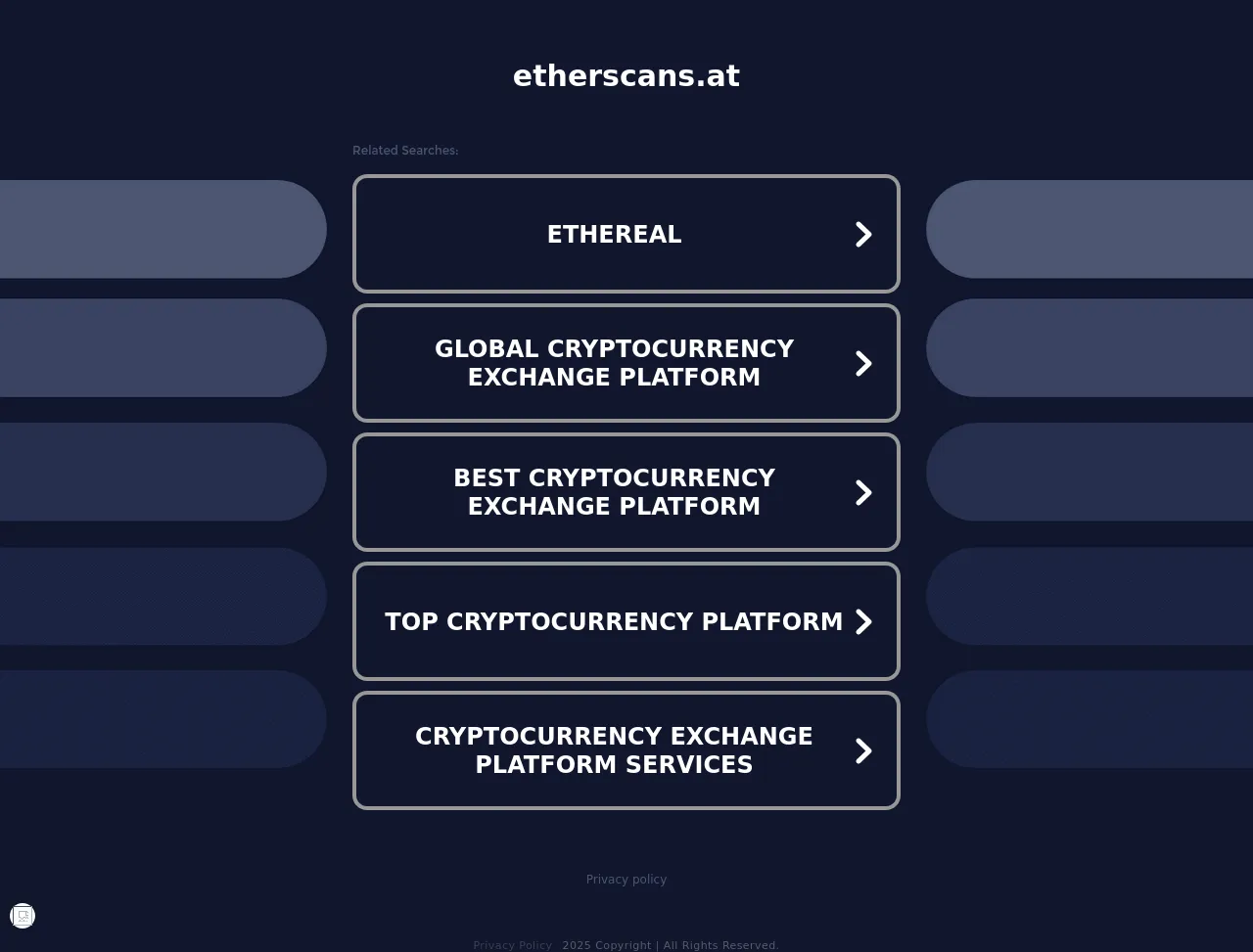 Screenshot of etherscans.at