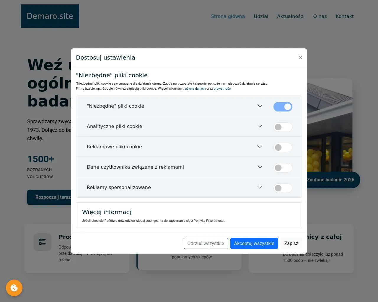 Screenshot of demaro.site