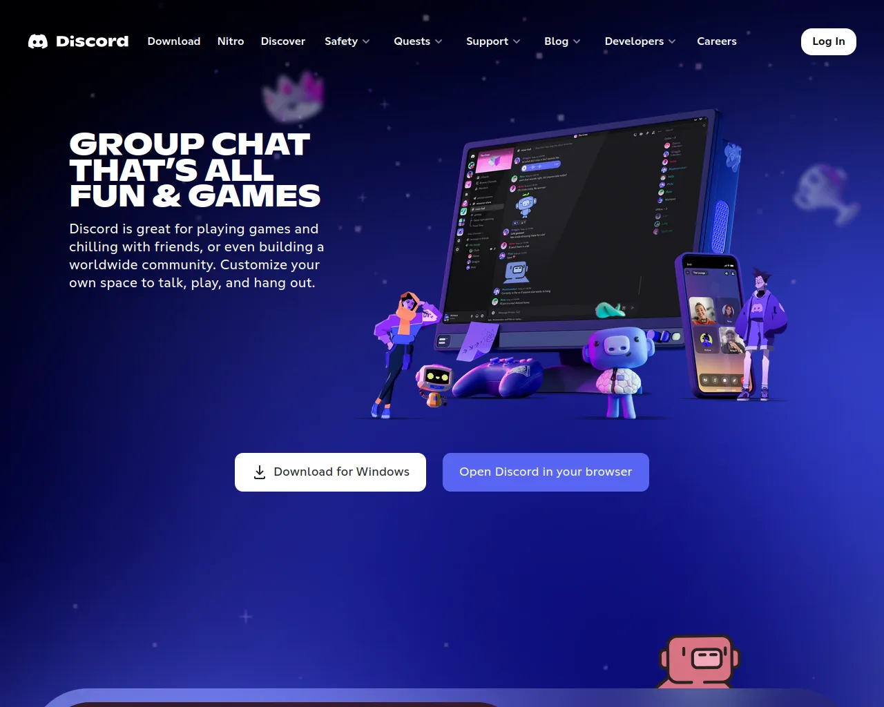 Screenshot of guildoauth.com