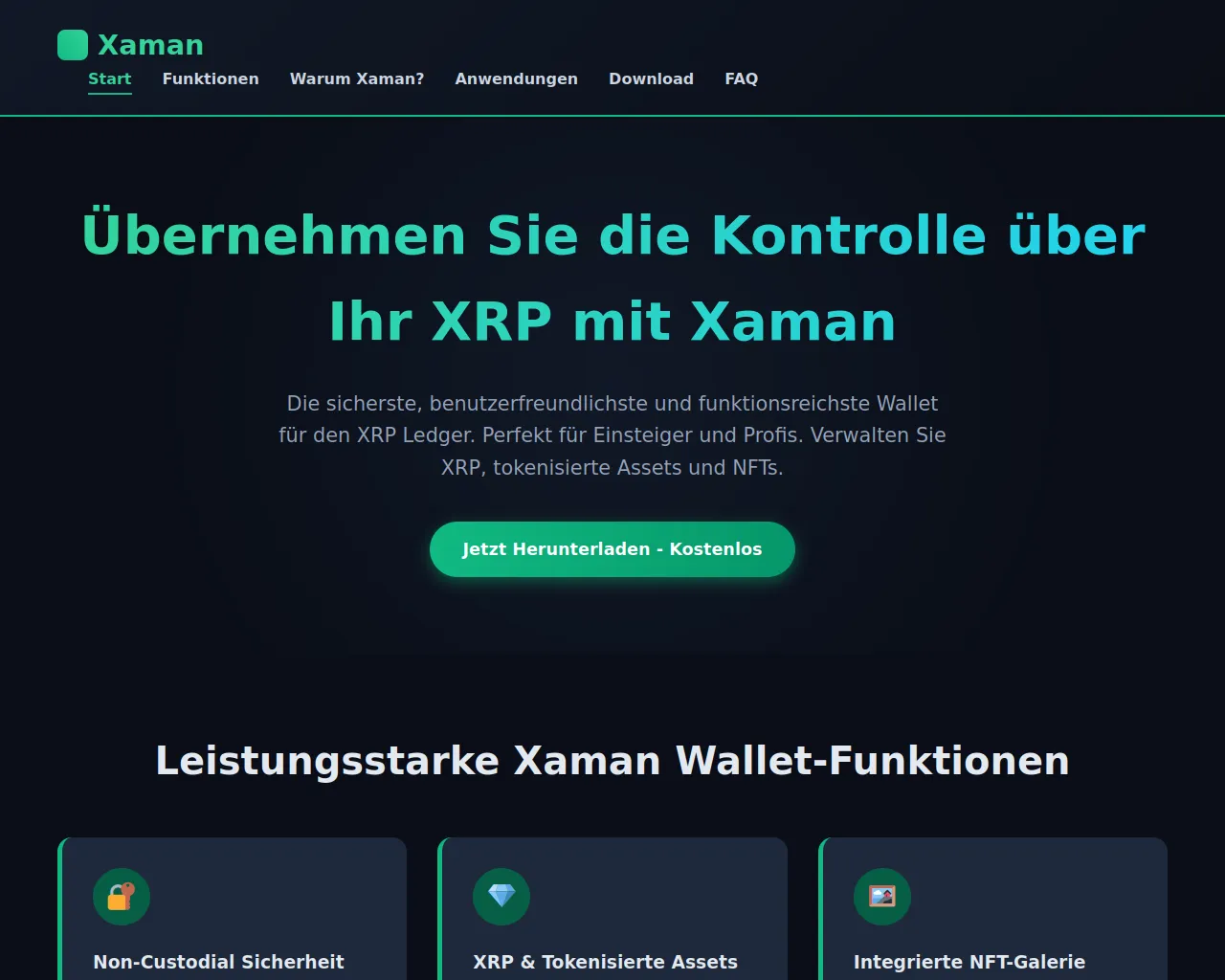 Screenshot of de-xaman.xyz