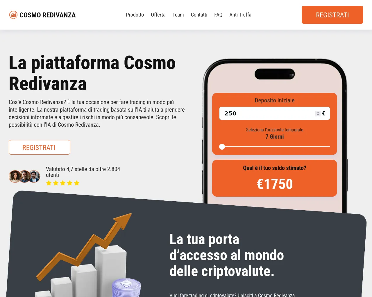 Screenshot of cosmo-redivanza.net