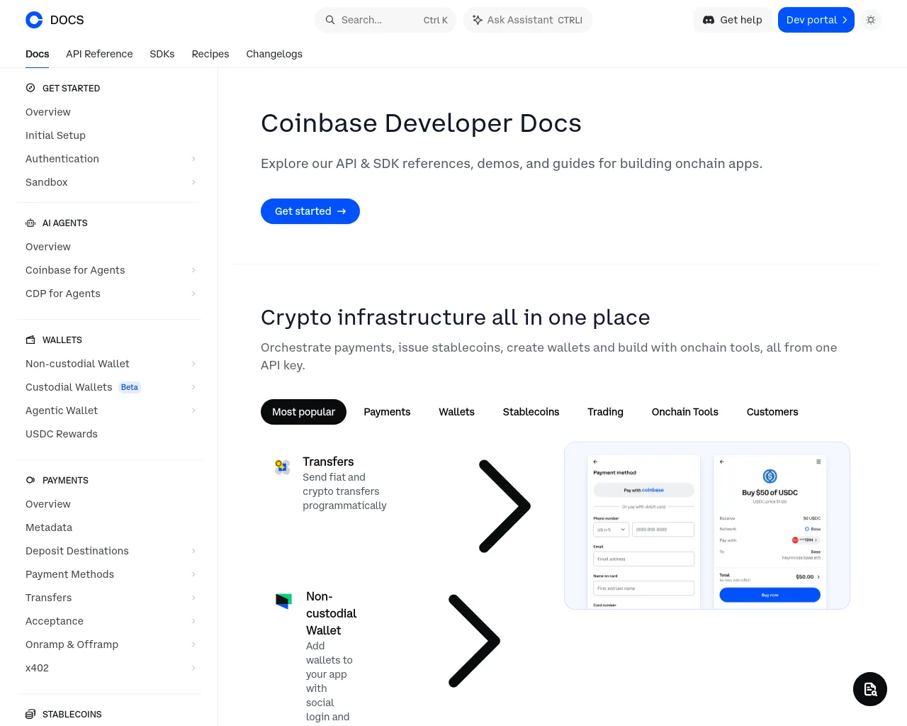 Screenshot of coinbase-prod-dm-c2c-docs.mintlify.site