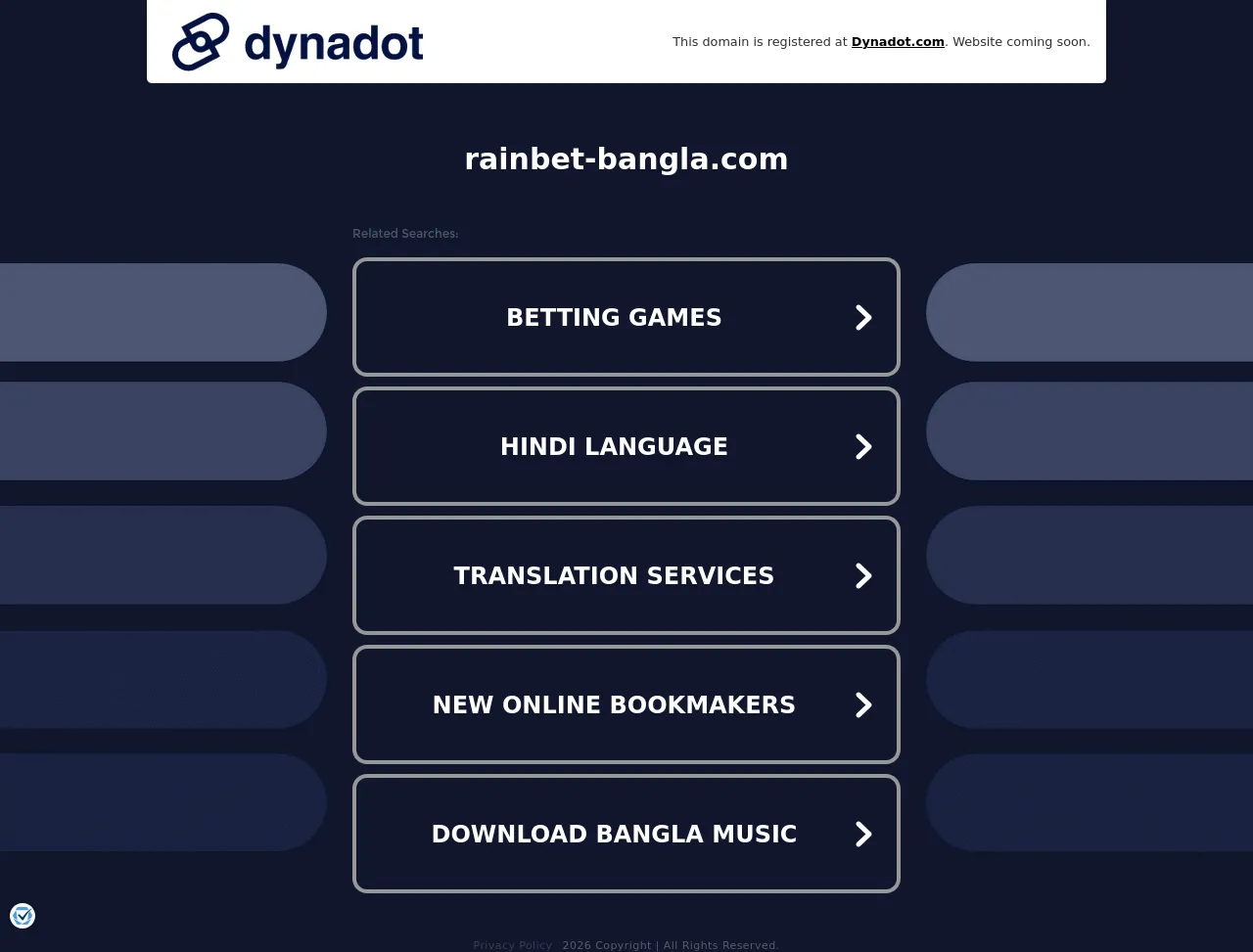Screenshot of rainbet-bangla.com