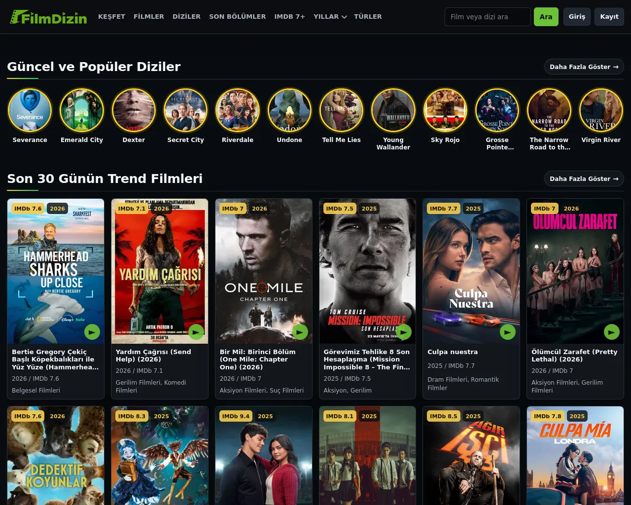 Screenshot of filmdizin.live