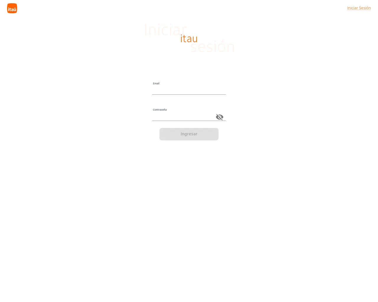 Screenshot of app.fingo-itau-development.com