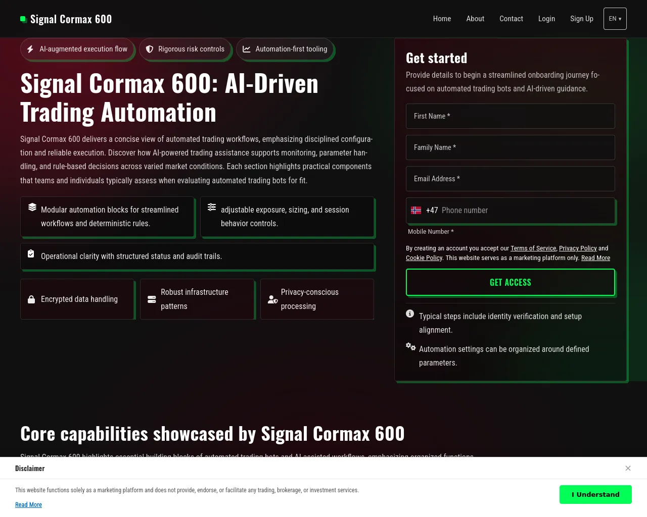 Screenshot of signalcormax600.click