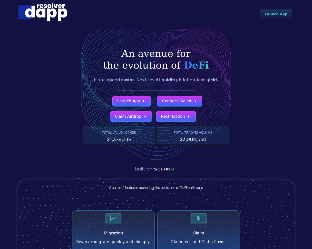 Screenshot of dappresolver-eportal.com