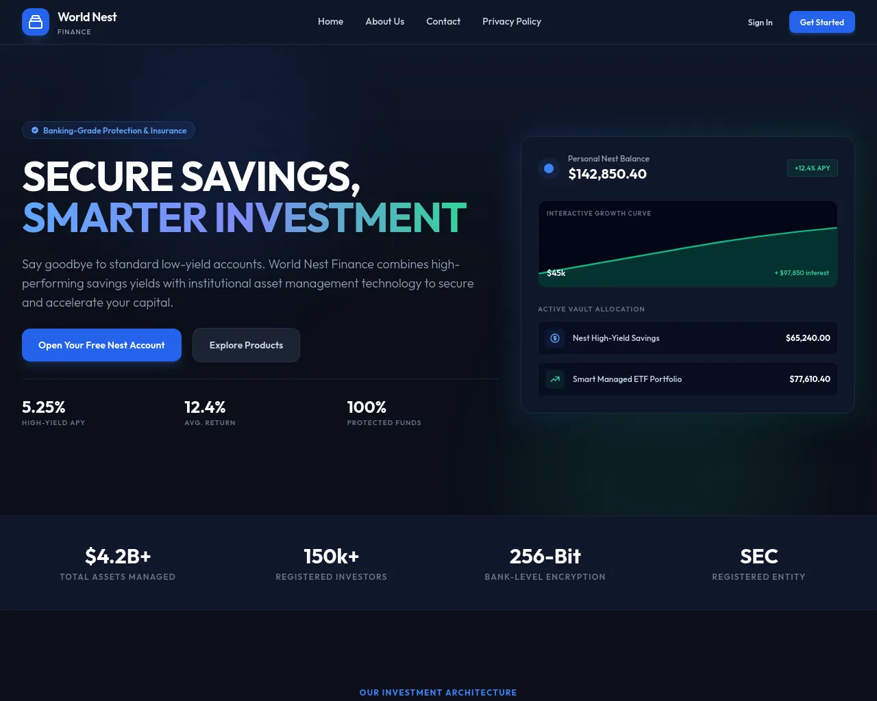 Screenshot of world-nest.xyz