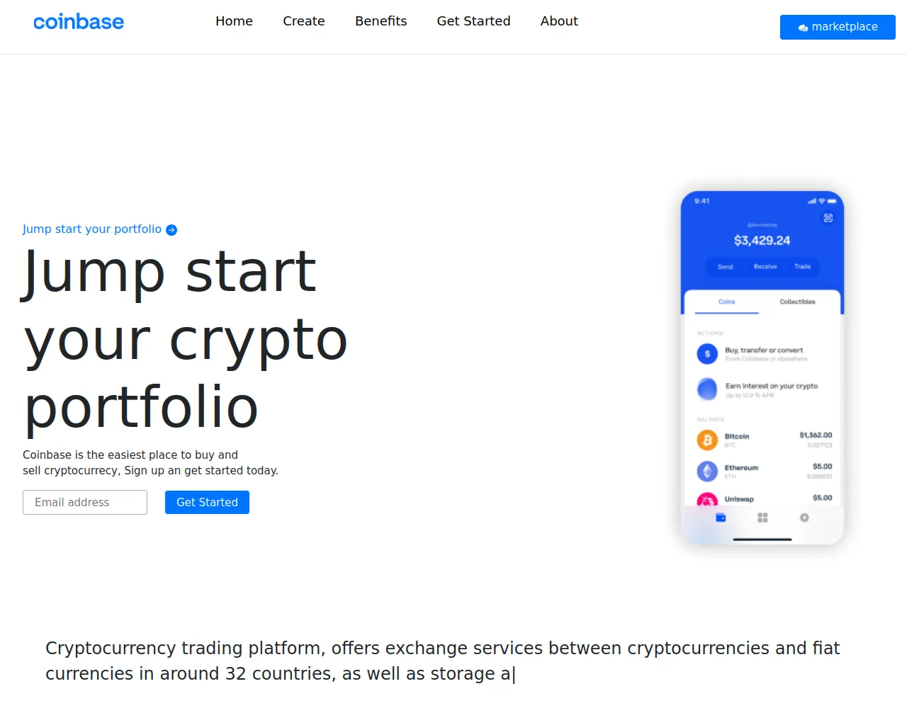 Screenshot of cryptocurrency-platform.vercel.app