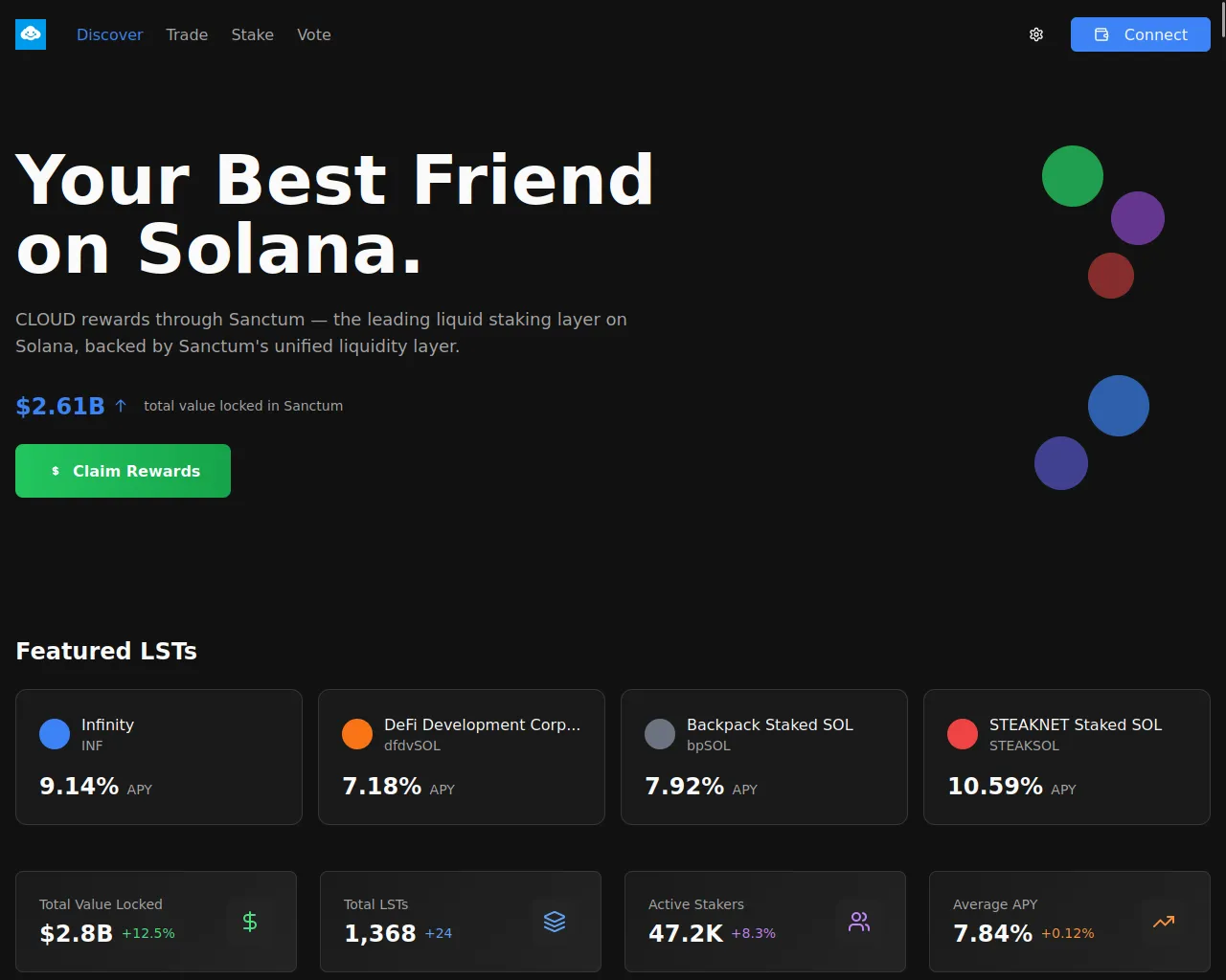 Screenshot of sanctumreward.live